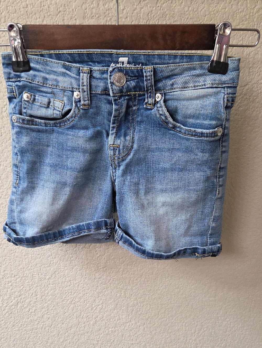 Seven For All Mankind Jean Shorts